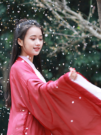 仙女赏雪